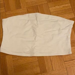 White tube top